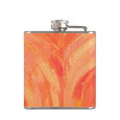 New York Boogie Nights Drum Oranje Heupfles (Achterkant)