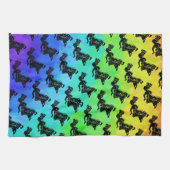 New York Boogie Nights Drum Rainbow Theedoek (Horizontaal)