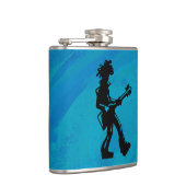 New York Boogie Nights Guitar Blue Heupfles (Rechts)