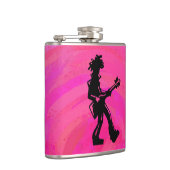 New York Boogie Nights Guitar Hot Pink Heupfles (Rechts)