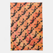 New York Boogie Nights Guitar Sinaasappel Theedoek (Verticaal)