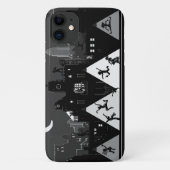 New York Boogie Nights Hoesje-Mate iPhone Case (Achterkant)