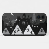 New York Boogie Nights Hoesje-Mate iPhone Case (Achterkant (horizontaal))