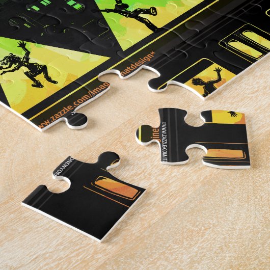 New York Boogie Nights Legpuzzel (Zijkant)