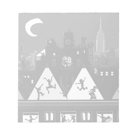 New York Boogie Nights Notitieblok (Voorkant)