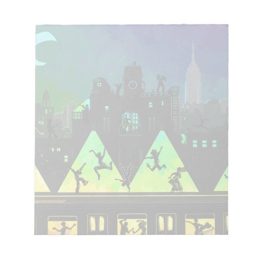 New York Boogie Nights Notitieblok (Voorkant)