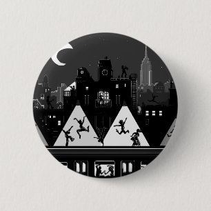 New York Boogie Nights Ronde Button 5,7 Cm