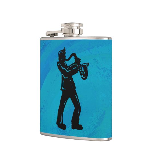 New York Boogie Nights Saxophone Blue Heupfles (Links)