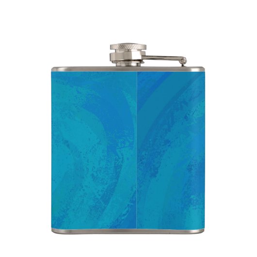 New York Boogie Nights Saxophone Blue Heupfles (Achterkant)