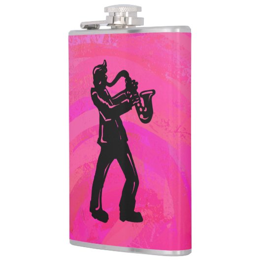 New York Boogie Nights Saxophone Hot Pink Heupfles (Links)