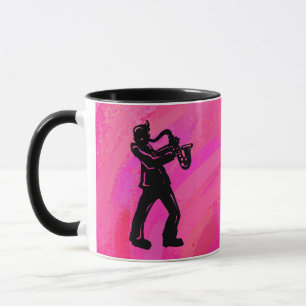 New York Boogie Nights Saxophone Hot Pink Mok