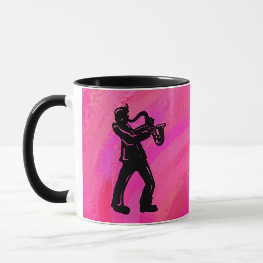 New York Boogie Nights Saxophone Hot Pink Mok (Links)