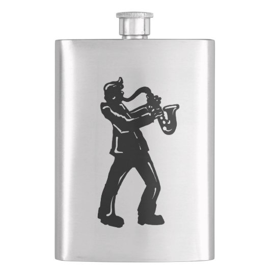 New York Boogie Nights Saxophone Rainbow Heupfles (Voorkant)