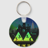 New York Boogie Nights Sleutelhanger (Voorkant)