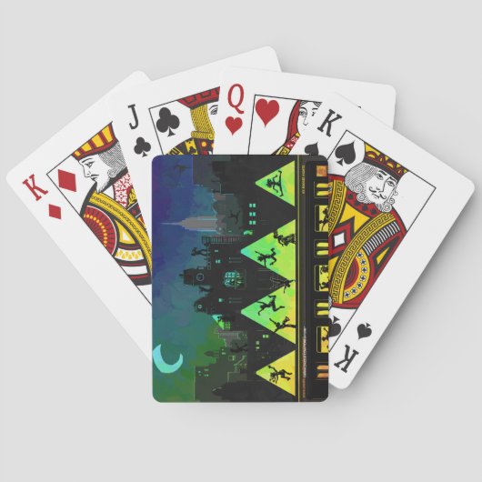 New York Boogie Nights Speelkaarten (Achterkant)