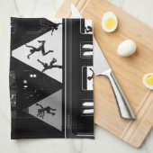 New York Boogie Nights Theedoek (Quarter Fold)