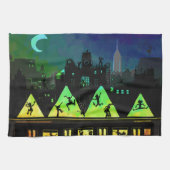 New York Boogie Nights Theedoek (Horizontaal)