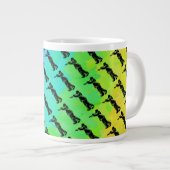 New York Boogie Nights Trumpet Rainbow Grote Koffiekop (Voorkant rechts)