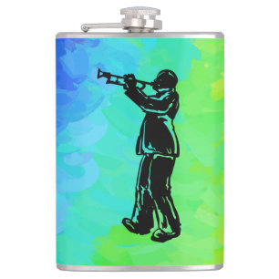 New York Boogie Nights Trumpet Rainbow Heupfles