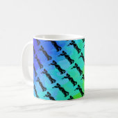 New York Boogie Nights Trumpet Rainbow Koffiemok (Voorkant links)