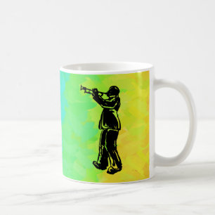 New York Boogie Nights Trumpet Rainbow Koffiemok