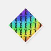 New York Boogie Nights Trumpet Rainbow Servet (Hoek)