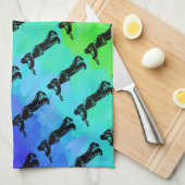 New York Boogie Nights Trumpet Rainbow Theedoek (Quarter Fold)