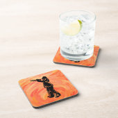 New York Boogie Nights Trumpet Sinaasappel Onderzetter (Rechterzijde)