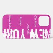 New York - Boroughs 2 - coole urban style Case-Mate iPhone Case (Achterkant (horizontaal))