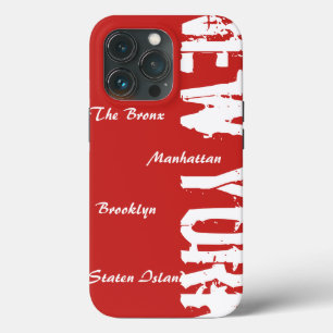 New York - Boroughs 2 - coole urban style Hoesje-M Case-Mate iPhone Case