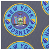 New York Bosnian American Fabric Stof (Close Up)