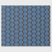 New York Bosnian American Gift Wrap Cadeaupapier (Vlak)
