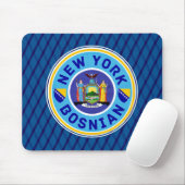 New York Bosnian American Mousemat Muismat (Met muis)