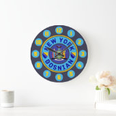 New York Bosnian American Wall Clock Grote Klok (Huis)