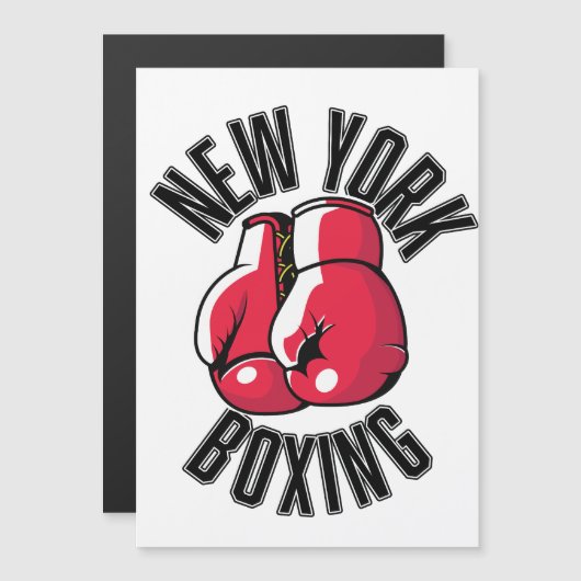 New York Boxing logo (Voorkant / Achterkant)
