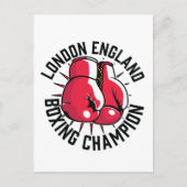New York Boxing logo Briefkaart (Voorkant)