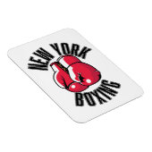 New York Boxing-logo Magneet (Rechterzijde)