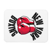 New York Boxing-logo Magneet (Horizontaal)