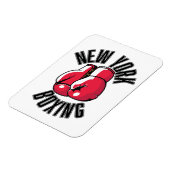 New York Boxing-logo Magneet (Linkerzijde)
