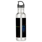 New York Bridge-lampjes ter ere van GayPride Waterfles (Achterkant)