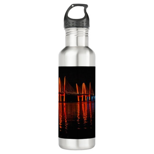 New York Bridge-lampjes ter ere van GayPride Waterfles (Voorkant)