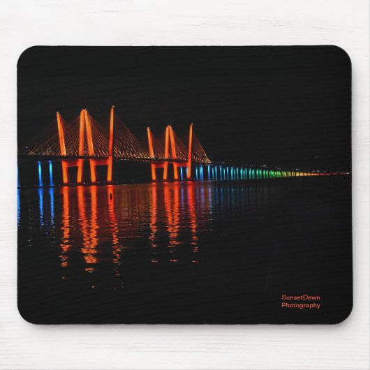New York Bridge Light ter ere van Gay Pride Muismat (Voorkant)