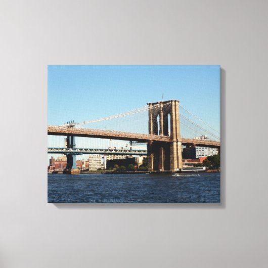 NEW YORK BRIDGES DUBBELE WRAPPED CANVAS WALL PHOTO (Voorkant)
