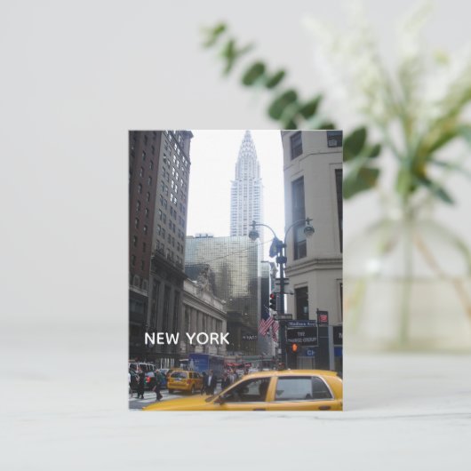 New York Briefkaart (Staand voorkant)