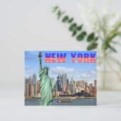 New York Briefkaart (Staand voorkant)