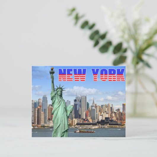 New York Briefkaart (Staand voorkant)
