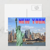 New York Briefkaart (Voorkant / Achterkant)