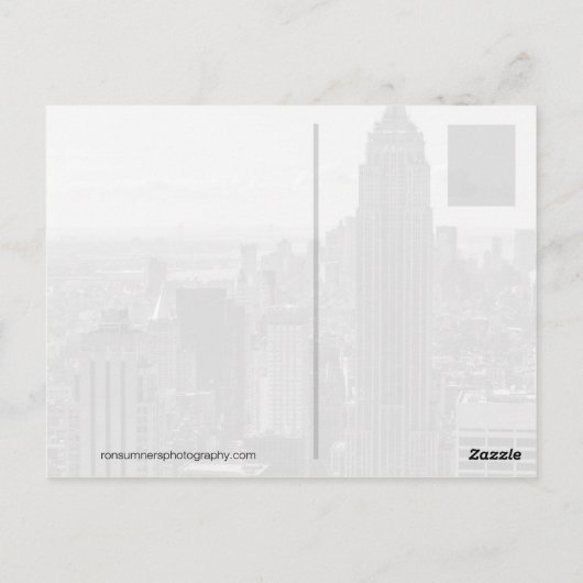 new york briefkaart (Achterkant)