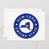 New York Briefkaart (Voorkant / Achterkant)