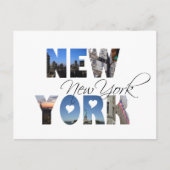 New York Briefkaart (Voorkant)